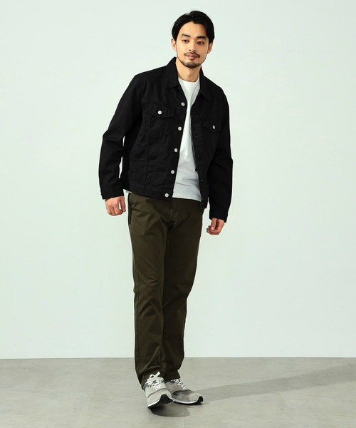 EDWIN（エドウィン）の「EDWIN エドウィン デニムジャケット ジージャン（デニムジャケット・メンズ・ブラック/ブルー/インディゴブルー/ライトインディゴブルー/ホワイト・SMALL/MEDIUM/LARGE/X-LARGE）」の21枚目の写真