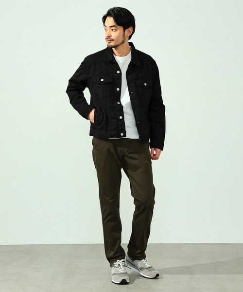 EDWIN（エドウィン）の「EDWIN エドウィン デニムジャケット ジージャン（デニムジャケット・メンズ・ブラック/ブルー/インディゴブルー/ライトインディゴブルー/ホワイト・SMALL/MEDIUM/LARGE/X-LARGE）」の22枚目の写真