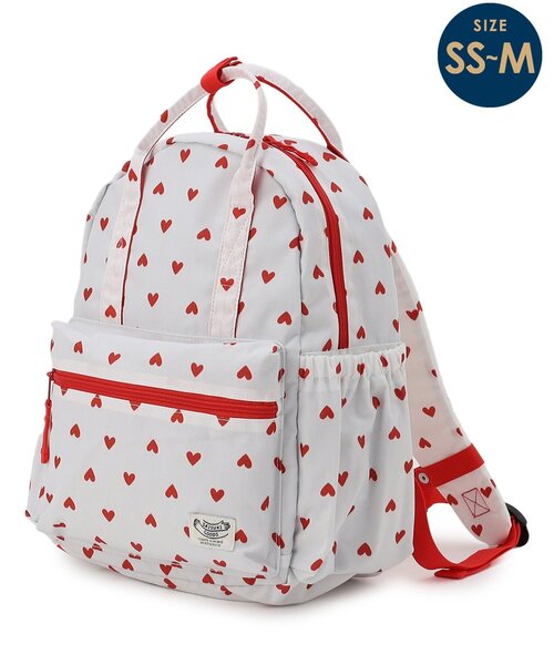 BREEZE（ブリーズ）の「【26春新作】DAISUKI リュック（SS-Mサイズ）（バックパック/リュック・キッズ・エメラルド/サックスブルー/グレー/オフホワイト/ネイビー/ストライプ/レインボー・XS/S/SMALL/MEDIUM）」の11枚目の写真