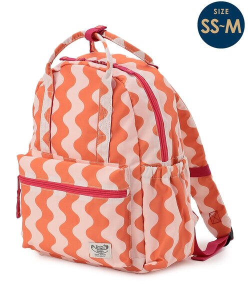 BREEZE（ブリーズ）の「【26春新作】DAISUKI リュック（SS-Mサイズ）（バックパック/リュック・キッズ・エメラルド/サックスブルー/グレー/オフホワイト/ネイビー/ストライプ/レインボー・XS/S/SMALL/MEDIUM）」の9枚目の写真