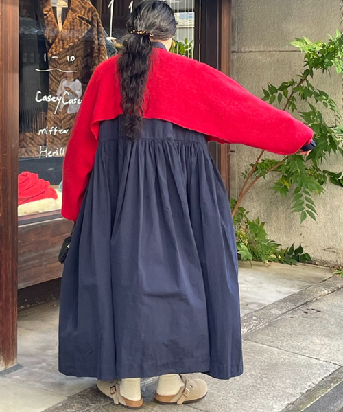 JOURNAL STANDARD LUXE(ジャーナルスタンダード ラックス)の「モヘヤMIXカタアゼ フリープル(その他トップス・レディース・ブラウン/レッド・FREE)」の10枚目の写真