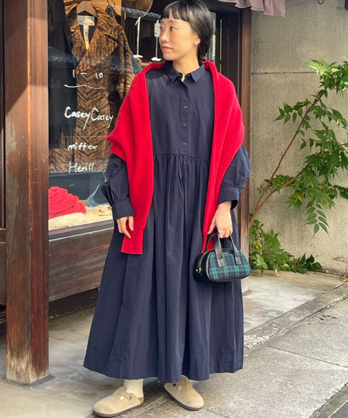 JOURNAL STANDARD LUXE(ジャーナルスタンダード ラックス)の「モヘヤMIXカタアゼ フリープル(その他トップス・レディース・ブラウン/レッド・FREE)」の11枚目の写真