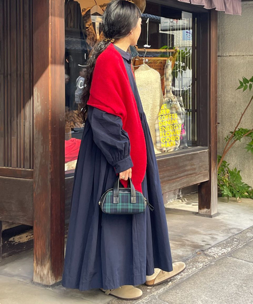 JOURNAL STANDARD LUXE(ジャーナルスタンダード ラックス)の「モヘヤMIXカタアゼ フリープル(その他トップス・レディース・ブラウン/レッド・FREE)」の12枚目の写真