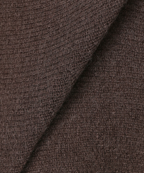 JOURNAL STANDARD LUXE(ジャーナルスタンダード ラックス)の「モヘヤMIXカタアゼ フリープル(その他トップス・レディース・ブラウン/レッド・FREE)」の19枚目の写真