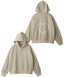 【りぃ様❤︎お取り置き】遮光パーカー　ベージュ　パーカーのみ nissen｜ニッセンのパーカー（ベージュ系・バックプリント）通販