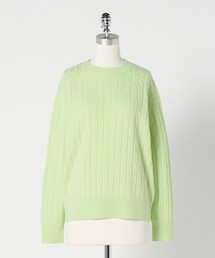 LOEFF | ＜LOEFF＞カシミヤ ケーブル ニット(ニット/セーター)