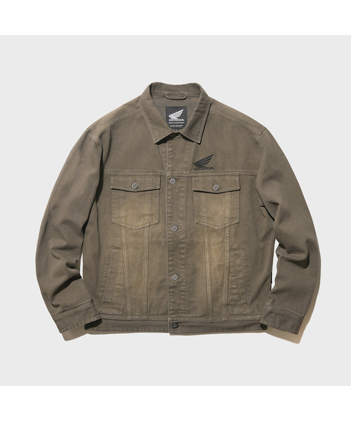 Vintage Old Denim Jacket Brown（デニムジャケット）｜HONDA