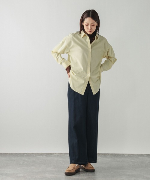 GLOBAL WORK(グローバルワーク)の「Fffit エフィット/メローリブハイネック長袖/612375(Tシャツ/カットソー・レディース・ホワイト/ブラウン系その他6/ブラック・SMALL/LARGE/MEDIUM/X-LARGE)」の20枚目の写真
