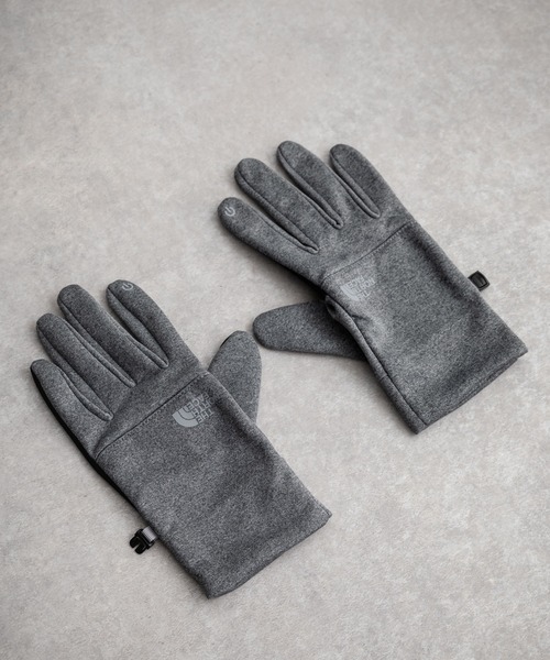 THE NORTH FACE（ザノースフェイス）の「THE NORTH FACE ザ・ノースフェイス ETIP RCYCLD GLV/スマホ タッチパネル対応 グローブ 五本指 手袋（手袋・メンズ・ブラック×ホワイト/ブラック/グレー・M/L）」の19枚目の写真