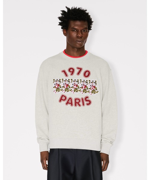 KENZO(ケンゾー)の「'KENZO Wild Tiger' エンブロイダリー スウェット イン コットン(スウェット・メンズ・グレー系その他・X-LARGE/LARGE/MEDIUM/SMALL)」の2枚目の写真