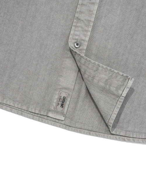 COVERNAT(カバーナット)の「ピグメントオックスフォードシャツグレー(シャツ/ブラウス・レディース・その他・LARGE/MEDIUM/SMALL/X-LARGE/X-SMALL/XX-LARGE)」の7枚目の写真