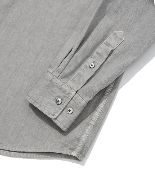 COVERNAT(カバーナット)の「ピグメントオックスフォードシャツグレー(シャツ/ブラウス・レディース・その他・LARGE/MEDIUM/SMALL/X-LARGE/X-SMALL/XX-LARGE)」の8枚目の写真