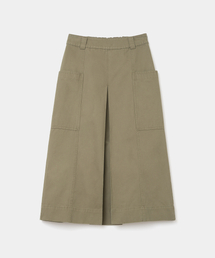 UNIFORM BRIDGE（ユニフォームブリッジ）の「pocket long skirt(womens) olive（スカート）」
