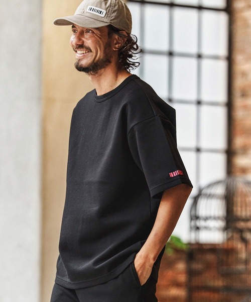 felkod（フィルコッド）の「mt10140-Barcode Embroidery Cardboard Knit Tee Tシャツ(F26S220)（Tシャツ/カットソー・メンズ・ホワイト/ブラック/グリーン・S/M/L/XL）」の11枚目の写真