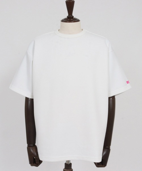 felkod（フィルコッド）の「mt10140-Barcode Embroidery Cardboard Knit Tee Tシャツ(F26S220)（Tシャツ/カットソー・メンズ・ホワイト/ブラック/グリーン・S/M/L/XL）」の19枚目の写真