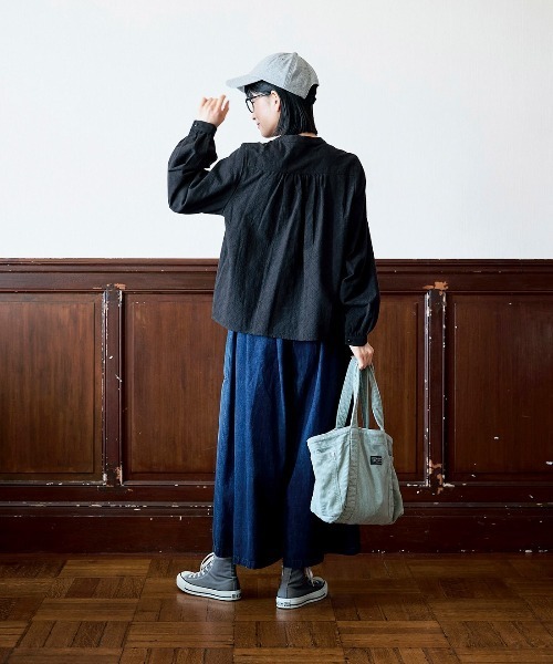 Sunny clouds（サニークラウズ）の「サニークラウズ　ジャカード模様の魔女トップス〈レディース〉（その他トップス・レディース・ブラック・L/M/MP/3L/LL）」の7枚目の写真