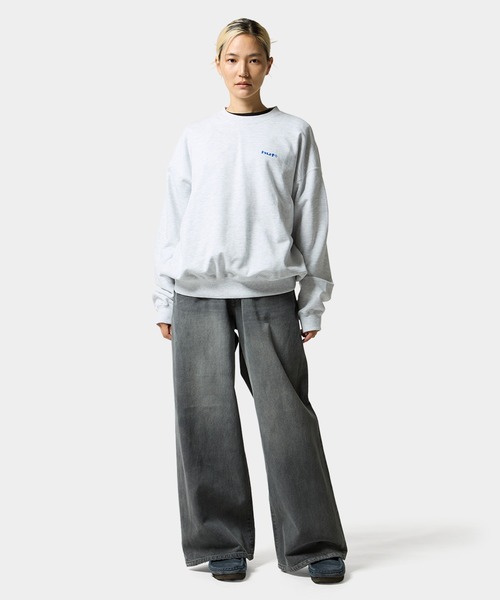 HUF(ハフ)の「COMMUNITY SUPPORT CREW(スウェット・メンズ・ブラック/アッシュ・S/M/L/XL/XXL)」の10枚目の写真