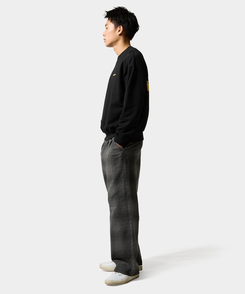 HUF(ハフ)の「COMMUNITY SUPPORT CREW(スウェット・メンズ・ブラック/アッシュ・S/M/L/XL/XXL)」の8枚目の写真