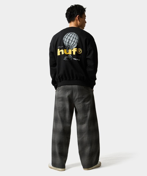 HUF(ハフ)の「COMMUNITY SUPPORT CREW(スウェット・メンズ・ブラック/アッシュ・S/M/L/XL/XXL)」の9枚目の写真