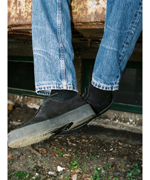 Nudie Jeans(ヌーディージーンズ)の「Nudie Jeans/ヌーディージーンズ Rad Rufus / ハイウエストレギュラーフィットジーンズ / Raw Tracks(デニムパンツ・メンズ・ライトインディゴブルー・29/34/33/32/31/30)」の3枚目の写真