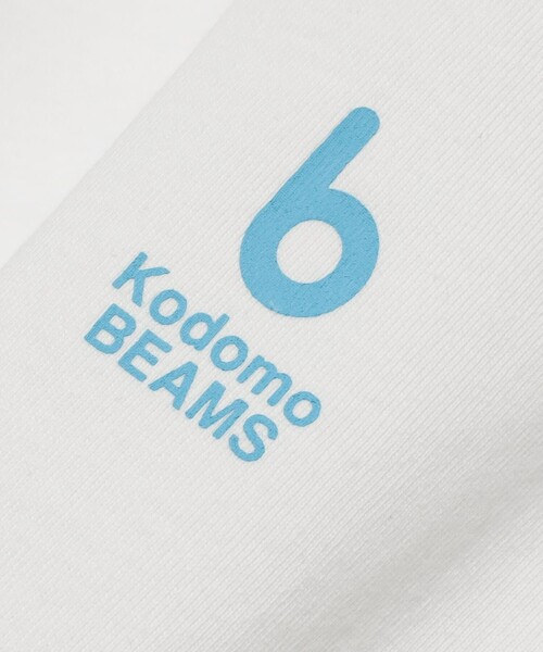 こども ビームス(コドモビームス)の「b ロゴ プリント 半袖 Tシャツ 2026SS(90~140cm)(Tシャツ/カットソー・キッズ・オフホワイト/レッド/ネイビー・130/110/120/140/100/90)」の12枚目の写真