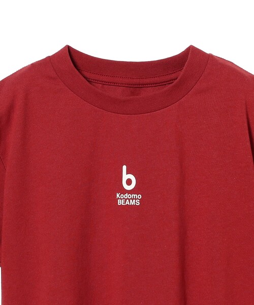 こども ビームス(コドモビームス)の「b ロゴ プリント 半袖 Tシャツ 2026SS(90~140cm)(Tシャツ/カットソー・キッズ・オフホワイト/レッド/ネイビー・130/110/120/140/100/90)」の14枚目の写真