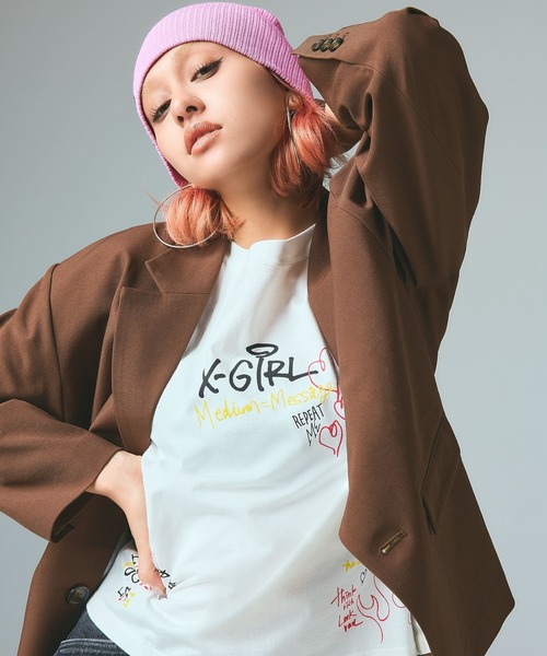 X-girl（エックスガール）｜ジャケット/アウター（ブラウン系）一覧 - WEAR