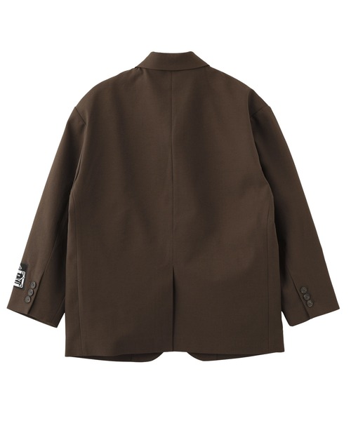 X-girl（エックスガール）の「FACE LABEL TAILORED JACKET（テーラードジャケット・レディース・ブラウン/ブラック・S/M）」の17枚目の写真