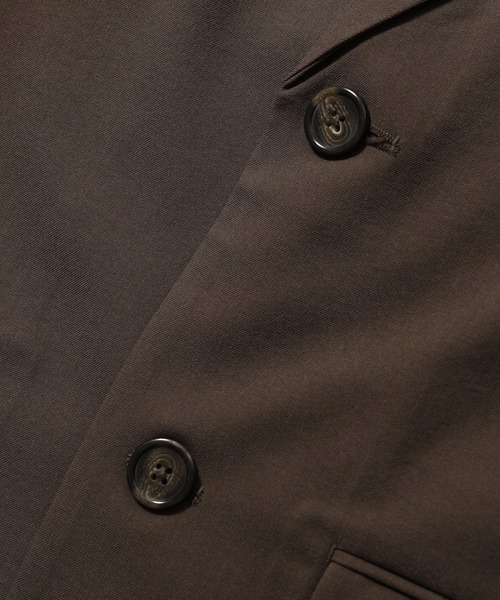 X-girl（エックスガール）の「FACE LABEL TAILORED JACKET（テーラードジャケット・レディース・ブラウン/ブラック・S/M）」の21枚目の写真