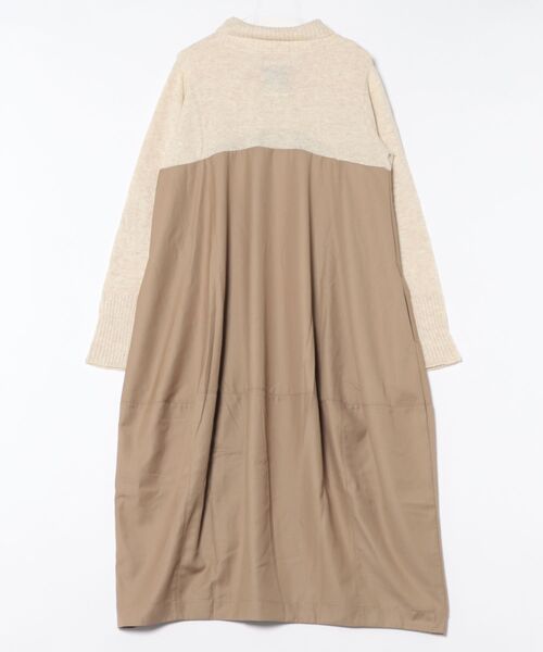 kha:ki(カーキ)の「「KHA:KI / カーキ」OVAL SWITCH KNIT DRESS(ワンピース・レディース・オフホワイト・1/2)」の11枚目の写真