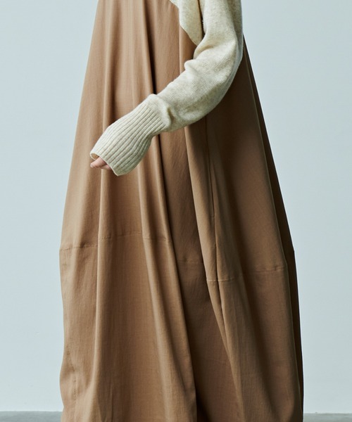 kha:ki(カーキ)の「「KHA:KI / カーキ」OVAL SWITCH KNIT DRESS(ワンピース・レディース・オフホワイト・1/2)」の10枚目の写真