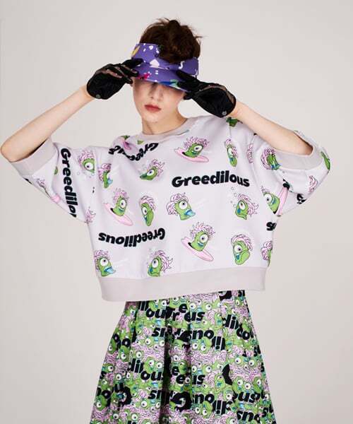 GREEDILOUS(グリディアス)の「マルミジャルショーツスリーブネオプレントップ(スウェット・レディース・その他・SMALL/MEDIUM/LARGE/X-SMALL)」の5枚目の写真