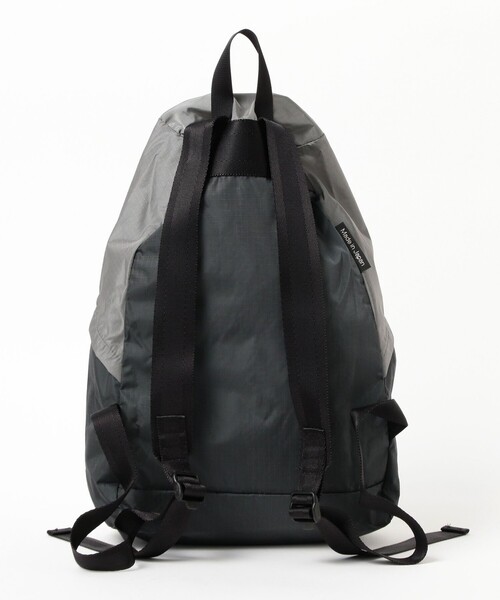 BEAMS BOY(ビームスボーイ)の「BAG'n'NOUN / CAP SACK(バックパック/リュック・レディース・グレー/オリーブ・ONE SIZE)」の4枚目の写真