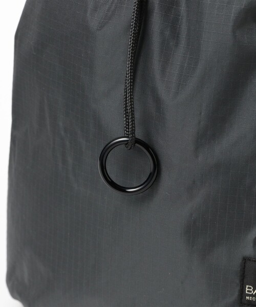 BEAMS BOY(ビームスボーイ)の「BAG'n'NOUN / CAP SACK(バックパック/リュック・レディース・グレー/オリーブ・ONE SIZE)」の7枚目の写真