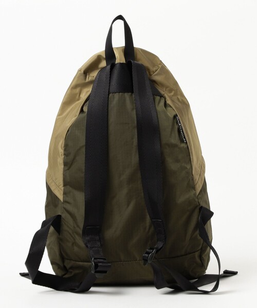 BEAMS BOY(ビームスボーイ)の「BAG'n'NOUN / CAP SACK(バックパック/リュック・レディース・グレー/オリーブ・ONE SIZE)」の10枚目の写真