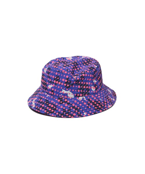 uniform experiment（ユニフォームエクスペリメント）の「CAMOUFLAGE 3LAYER HAT（ハット・メンズ・ブルー/パープル・FREE）」の2枚目の写真