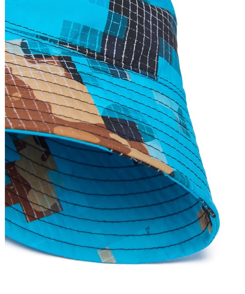 uniform experiment（ユニフォームエクスペリメント）の「CAMOUFLAGE 3LAYER HAT（ハット・メンズ・ブルー/パープル・FREE）」の8枚目の写真