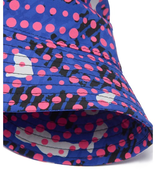 uniform experiment（ユニフォームエクスペリメント）の「CAMOUFLAGE 3LAYER HAT（ハット・メンズ・ブルー/パープル・FREE）」の6枚目の写真