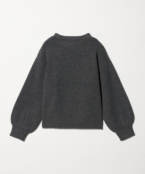A DAY IN THE LIFE UNITED ARROWS(アデイインザライフユナイテッドアローズ)の「エンブロイダリー ロゴニット <A DAY IN THE LIFE>(ニット/セーター・レディース・ライム/ダークグレー/ベージュ・FREE)」の9枚目の写真