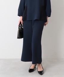 fleur by mint breeze（フルールバイミントブリーズ）の「【L～6L 大きいサイズ】【セットアップ】エアリーダブルクロスワイドパンツ（その他パンツ）」