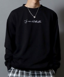 ANPAS | Drawstring Hem Logo Sweatshirt/裾スピンドルロゴトレーナー ドローコード ドロスト スウェット メンズ レディース ユニセックス(スウェット)