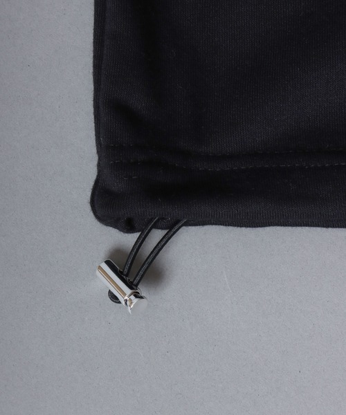 ANPAS(アンパス)の「Drawstring Hem Logo Sweatshirt/裾スピンドルロゴトレーナー ドローコード ドロスト スウェット メンズ レディース ユニセックス(スウェット・メンズ・ホワイト/ライトグレー/ブラック・M/L)」の15枚目の写真