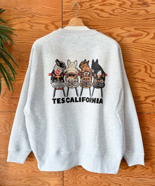 The Endless Summer(エンドレスサマー)の「【WEB / FLAG SHOP限定】TES CALIFORNIA BIG SWEAT CREWNECK /オーバーサイズ・ビッグシルエット・クルーネック(スウェット・メンズ・A/B・X-LARGE/LARGE/MEDIUM)」の2枚目の写真