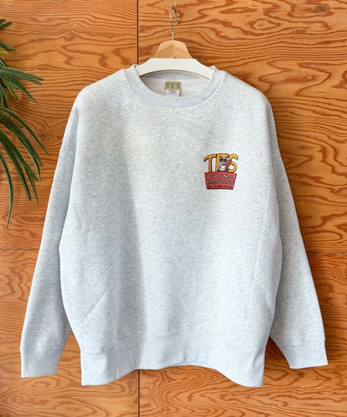 The Endless Summer(エンドレスサマー)の「【WEB / FLAG SHOP限定】TES CALIFORNIA BIG SWEAT CREWNECK /オーバーサイズ・ビッグシルエット・クルーネック(スウェット・メンズ・A/B・X-LARGE/LARGE/MEDIUM)」の9枚目の写真