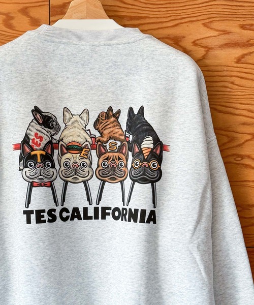 The Endless Summer(エンドレスサマー)の「【WEB / FLAG SHOP限定】TES CALIFORNIA BIG SWEAT CREWNECK /オーバーサイズ・ビッグシルエット・クルーネック(スウェット・メンズ・A/B・X-LARGE/LARGE/MEDIUM)」の13枚目の写真