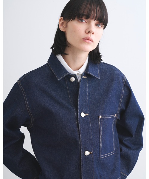 Traditional Weatherwear（トラディショナルウェザーウェア）の「WORK JACKET 201D（ブルゾン・レディース・ワンウォッシュ・34/32）」の6枚目の写真