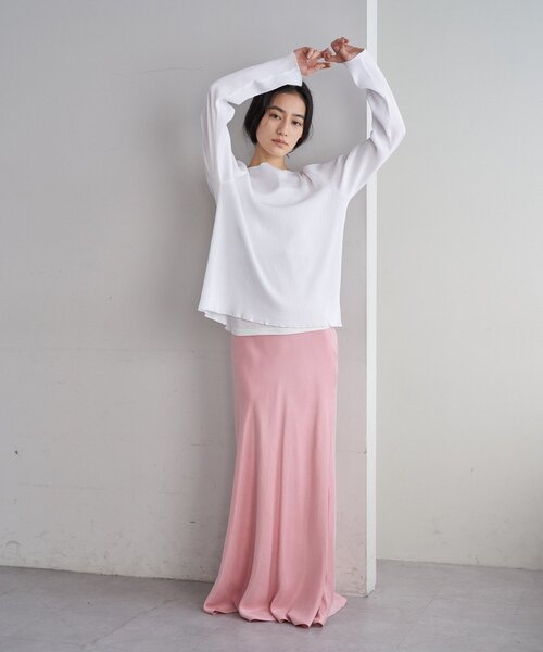 SHENERY（シーナリー）の「プリーツカーディガン（シャツ/ブラウス・レディース・オフホワイト/ブラック・FREE）」の8枚目の写真