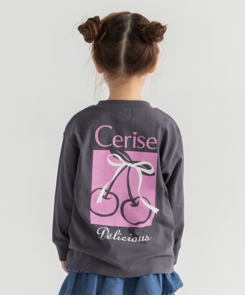 DRC branshes（ディーアールシーブランシェス）の「【WEB限定/DRC】アソートグラフィック長袖Tシャツ（Tシャツ/カットソー・キッズ・その他3/オフホワイト/チャコールグレー/オリーブ/ブルーグレー/アイボリー/その他2/その他1/ラベンダー/ピンク・150/120/100/140/160/130/110）」の10枚目の写真