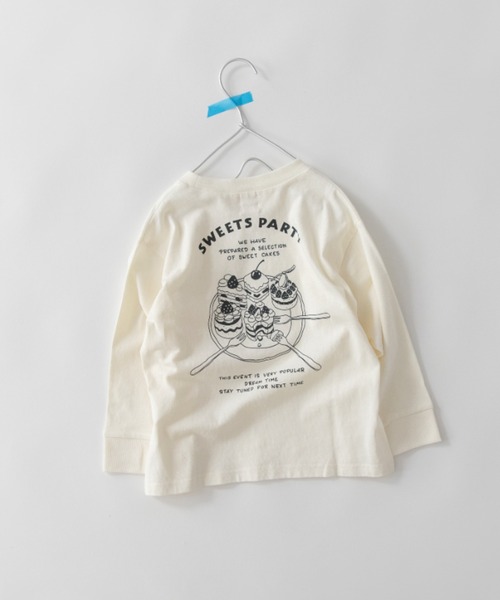 DRC branshes（ディーアールシーブランシェス）の「【WEB限定/DRC】アソートグラフィック長袖Tシャツ（Tシャツ/カットソー・キッズ・その他3/オフホワイト/チャコールグレー/オリーブ/ブルーグレー/アイボリー/その他2/その他1/ラベンダー/ピンク・150/120/100/140/160/130/110）」の3枚目の写真