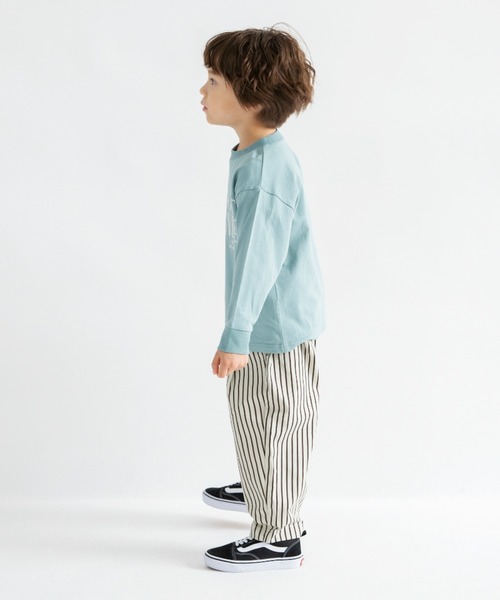 DRC branshes（ディーアールシーブランシェス）の「【WEB限定/DRC】アソートグラフィック長袖Tシャツ（Tシャツ/カットソー・キッズ・その他3/オフホワイト/チャコールグレー/オリーブ/ブルーグレー/アイボリー/その他2/その他1/ラベンダー/ピンク・150/120/100/140/160/130/110）」の19枚目の写真